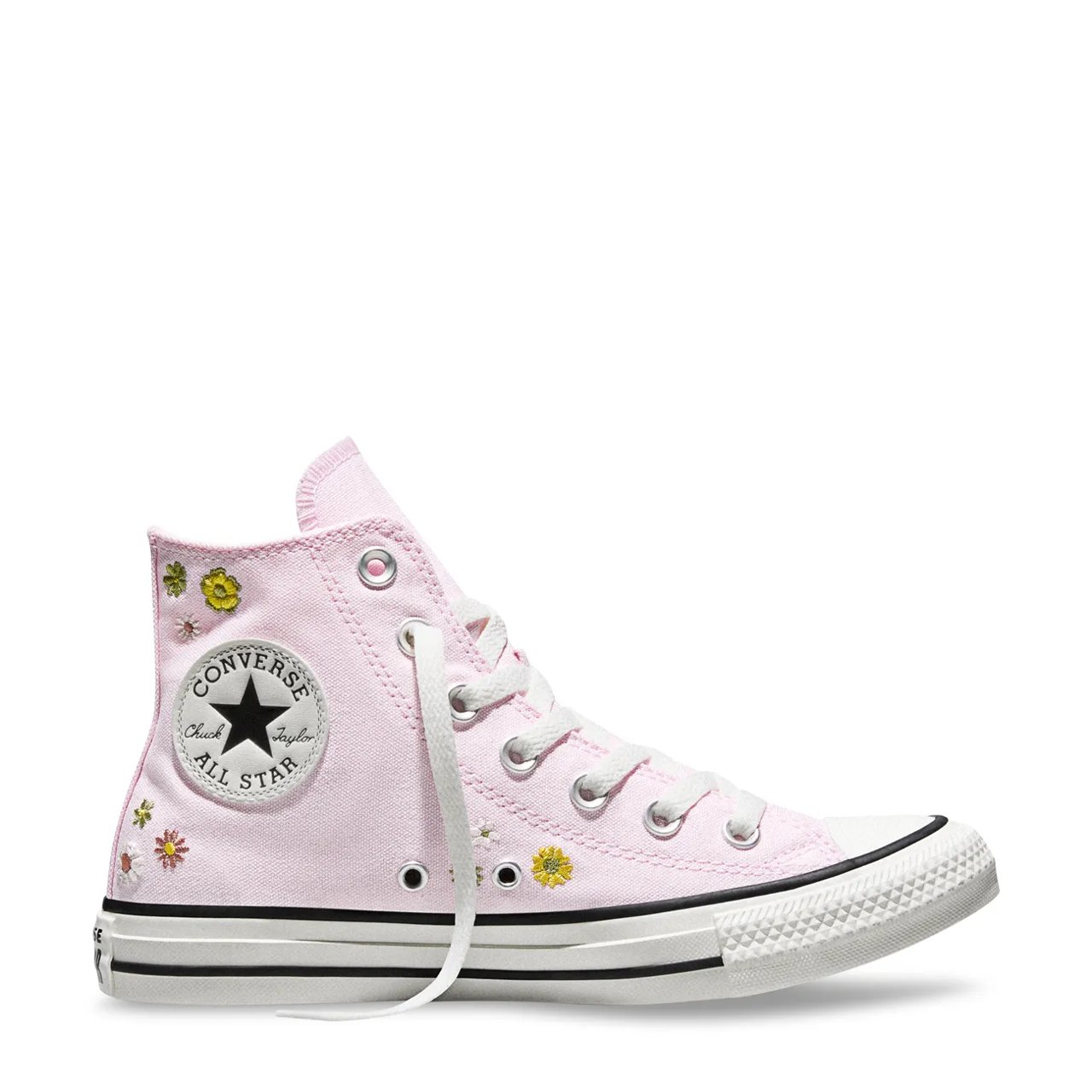 Unisex Chuck Taylor All Star Embroidered Florals Hi Top Sneaker