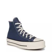 Women's Chuck Taylor All Star Lift Platform Celestial Sneaker NAVY/EGRET/SUNRISE PINK view