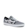 Women's Ward Cozy Animal Sneaker White/Grey/Black view