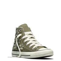 Women's Chuck Taylor All Star Distressed Starts Hi High Top Sneaker UTILITY/BLACK view