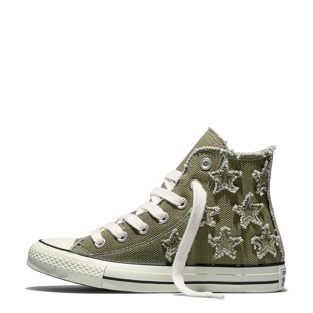 Women's Chuck Taylor All Star Distressed Starts Hi High Top Sneaker