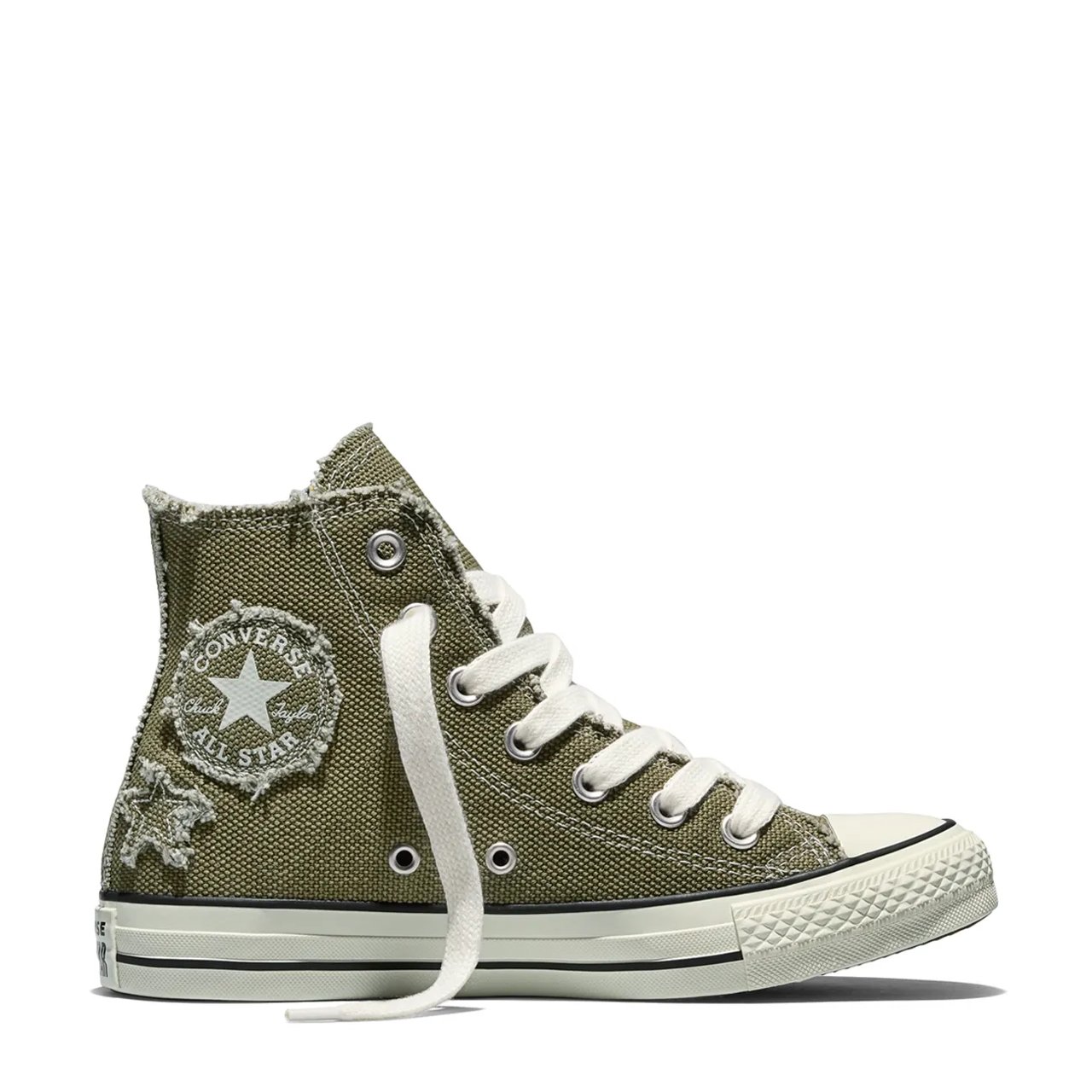 Women's Chuck Taylor All Star Distressed Starts Hi High Top Sneaker