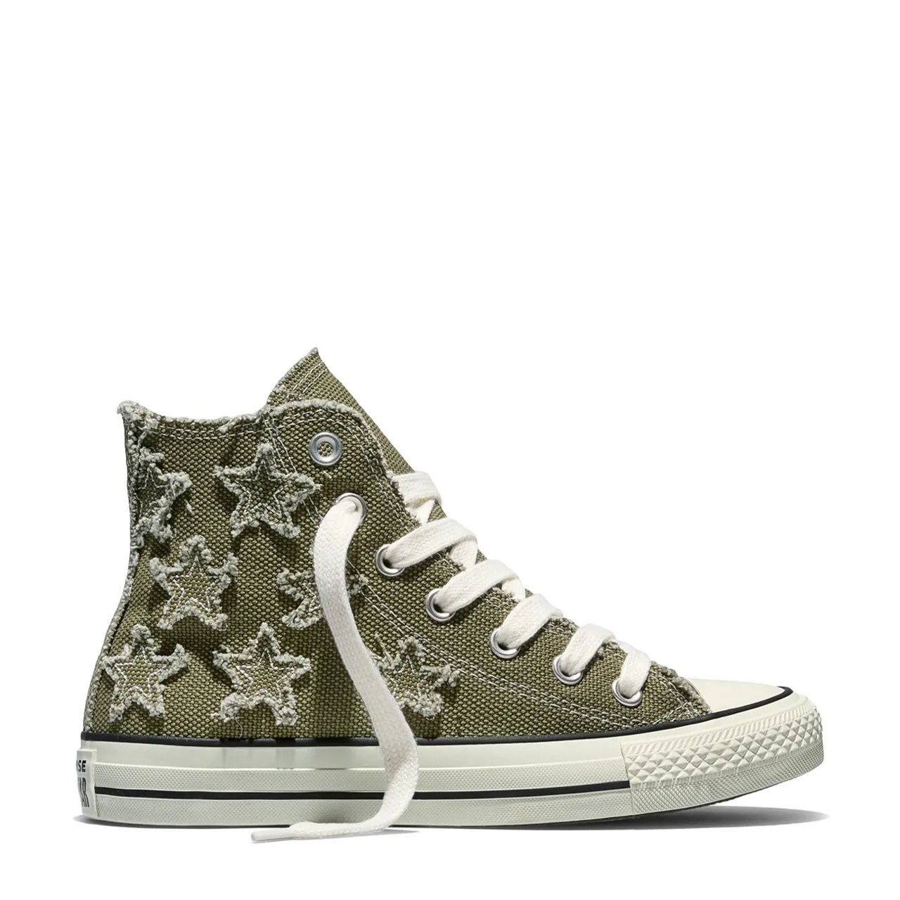 Women's Chuck Taylor All Star Distressed Starts Hi High Top Sneaker