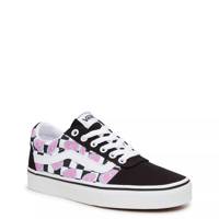 Women's Ward Cozy Animal Sneaker HAPPY CHECKERBOARD MULTI/WHITE view