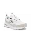 Women's Skech Air Court Cool Avenue Sneaker White Suede view