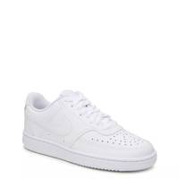 Women's Court Vision Sneaker White Leather view