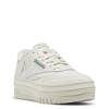 Women's Club C Extra Sneaker  CHALK/CHALK/GLEN GREEN view