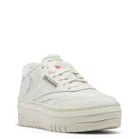 Women's Club C Extra Sneaker  CHALK/CHALK/GLEN GREEN view