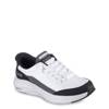 Women's Slip Ins Contour Foam Cozy Wide Sneaker WHITE BLACK WIDE view