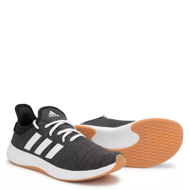 adidas gazelle silver green womens Adidas Womens Cloudfoam Pure Running Shoes
