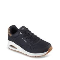 Women's Uno Sneaker CORE BLACK/LEOPARD view