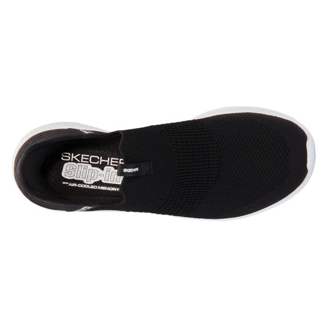 R♡　レディース　BLK XS Skechers Women's Hands Free Slip-Ins Ultra Flex 3.0 Smooth Step