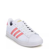 Women's Grand Court 2.0 Court Sneaker CLOUD WHITE/SEMI PINK SPARK/GOLD METALLIC view