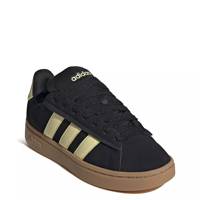 Women's Grand Court Alpha 00S Court Sneaker CORE BLACK/ALMOST YELLOW/GUM 3 view