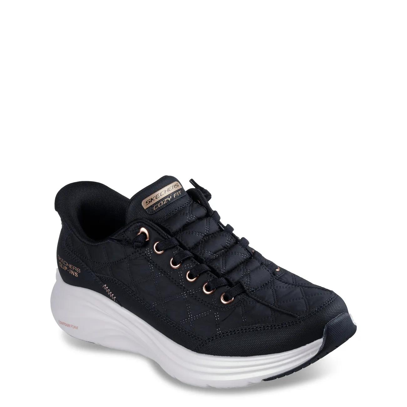 Skechers Slipins Contour Foam Cozy Fit Slipon Sneaker In Black