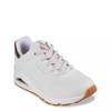 Women's Uno Shimmer Away Wide Sneaker WHITE WIDE view