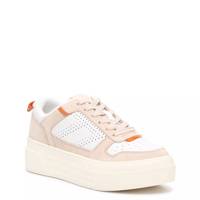 Women's Midtown Lo Sneaker BRIGHT WHITE/BURNT ORANGE/TAPIOCA view