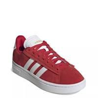 Women's Grand Court Alpha Court Sneaker BETTER SCARLET/CLOUD WHITE/GOLD METALLIC view