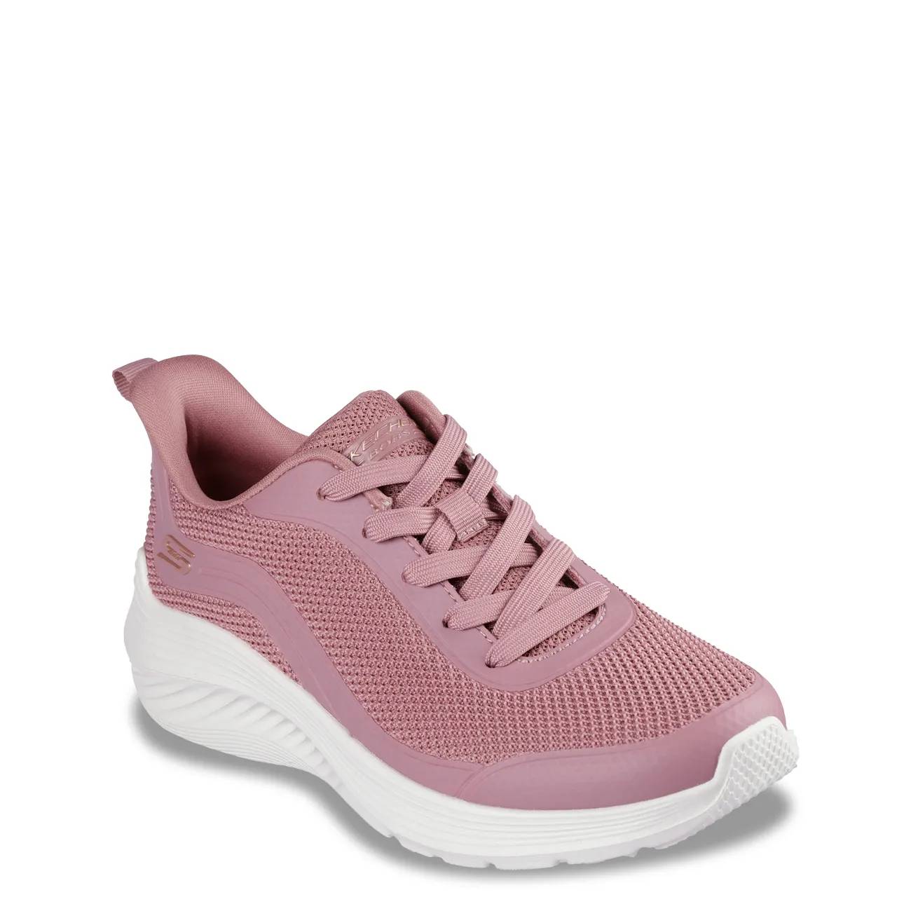 Skechers Women's Bobs Sport Squad Waves Wide Width Sneaker