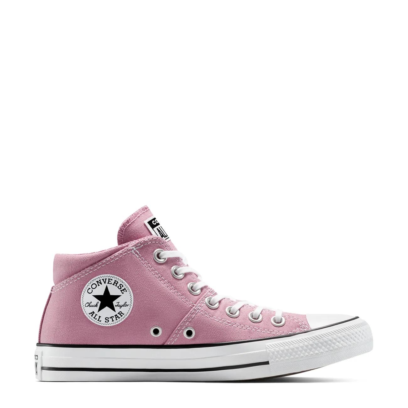 Converse Women's Chuck Taylor All Star Madison Mid Sneaker in Cliffsde Rose/White Size 6 Medium