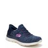 Women's Hands Free Slip-ins Summits Dazzling Haze Wide Width Sneaker NAVY/PURPLE view