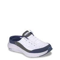 Women's Contour Foam - Cozy Fit Mule NAVY/WHITE view