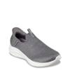 Women's Hands Free Slip-ins Ultra Flex 3.0 Smooth Step Wide Width Sneaker GREY WIDE view