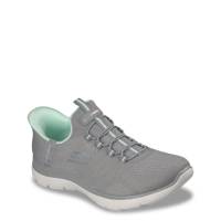Women's Summits Dream Slip In Sneaker GREY WIDE view