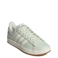 Women's Grand Court 2.0 Sneaker LINEN GREEN/OFF WHITE/SILVER METALLIC view