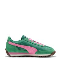 Women's Easy Rider Sneaker GREEN/PINK view