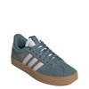 Women's VL Court 3.0 Court Sneaker TEAL/CLEAR PINK/GOLD METALLIC view