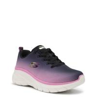 Women's Fashion Fit 2.0 Wide Width Sneaker BLACK/PINK view