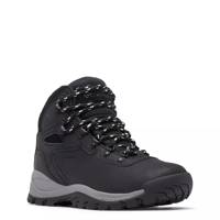 Women's Newton Ridge Plus Wide Width Waterproof Hiking Boot BLACK LEATHER view