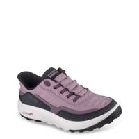 Women's Hands Free Slip-Ins Relaxed Fit Urban Explore Sneaker PURPLE BLACK view