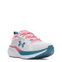 Women's Assert 11 Running Shoe DISTANT GREY/PINK/BLUE view