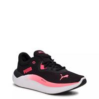 Women's Softride Pro Running Shoe PUMA BLACK/SUNSET GLOW/PUMA WHITE view