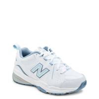 Women's 608 Running Shoe White/Light Blue view