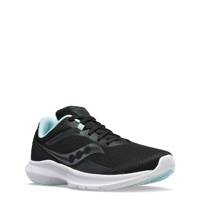 Women's Convergence Running Shoe Black/Aqua view