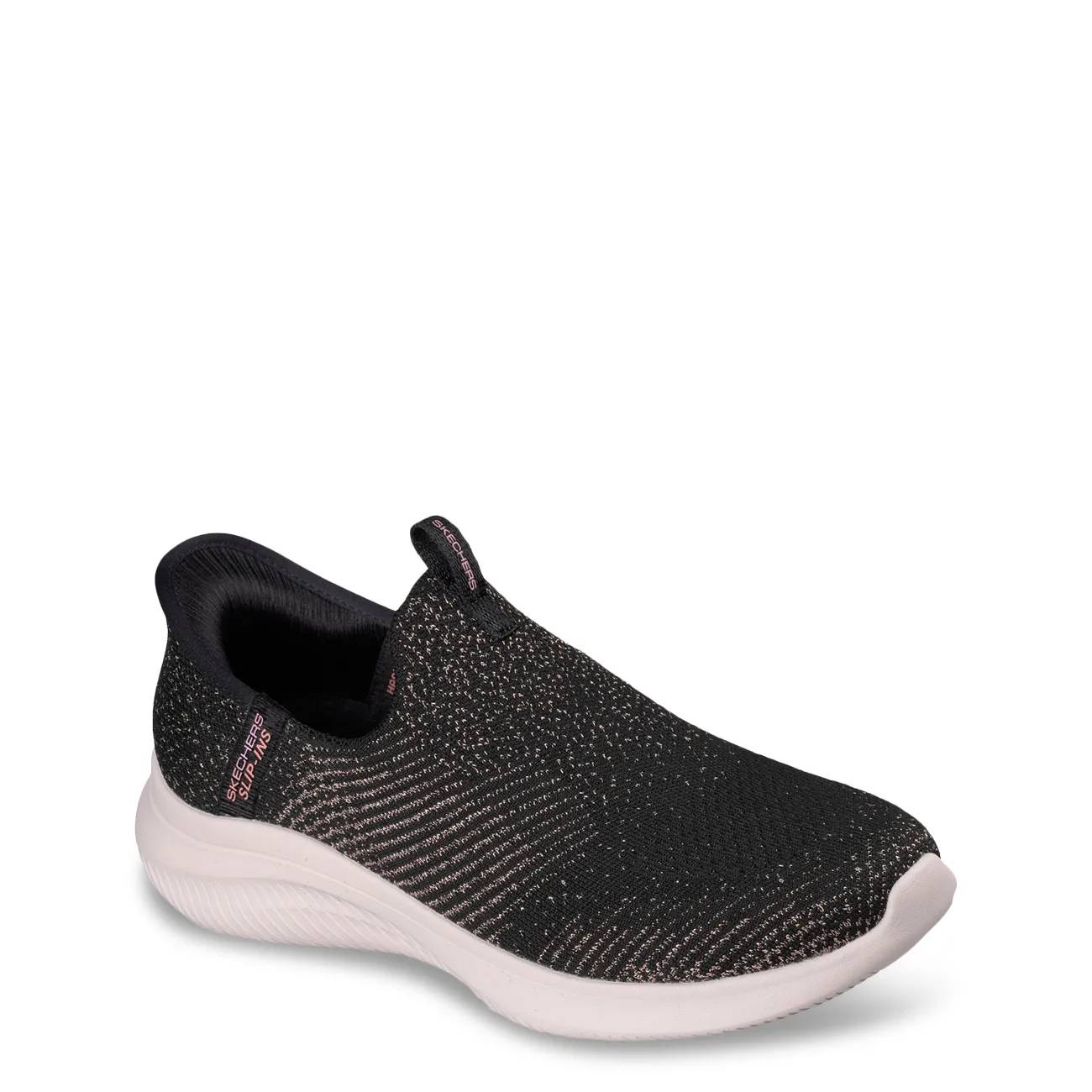 Skechers Women's Slip Ins Ultra Flex 4.0 Midnight Sparkle Sneaker