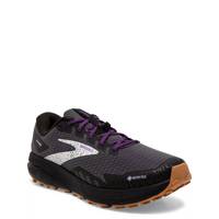 Women's Divide 4 GTX Waterproof Trail Running Shoe BLACK/BLACKENED PEARL/PURPLE view