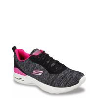Women's Skech-Air Dynamight Paradise Waves Sneaker - Wide Width Black/Hot Pink view