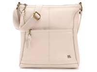 Iris Leather Crossbody Bag White view
