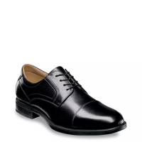 Men's Midtown Cap Toe Extra Wide Width Oxford BLACK LEATHER EXTRA WIDE view