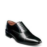 Sorrento Lux Cap Toe Oxford BLACK LEATHER view