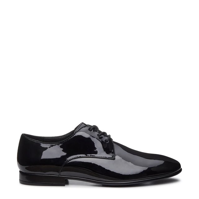 Mix No. 6 Black Patent Lace-Up Derby Shoes Mix No. 6 Womens US 6.5 Zalidia Platform Lace Up Oxford  main image 3