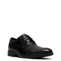 Men's Steadwell Cap Waterproof Oxford BLACK LEATHER view