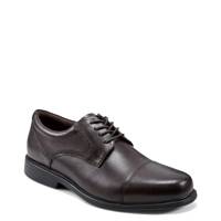 Men's Charles Road Wide Width Oxford DARK BROWN LEATHER view
