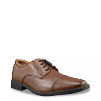 Men's Tilden Wide Width Oxford DARK TAN LEATHER view