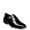 Armond Cap Toe Wide Width Monk Strap BLACK LEATHER WIDE view