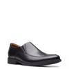 Men's Whiddon Step Wide Width Loafer BLACK LEATHER WIDE view